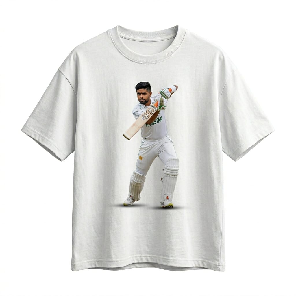 Babar Azam Inspired Premium T-Shirt
