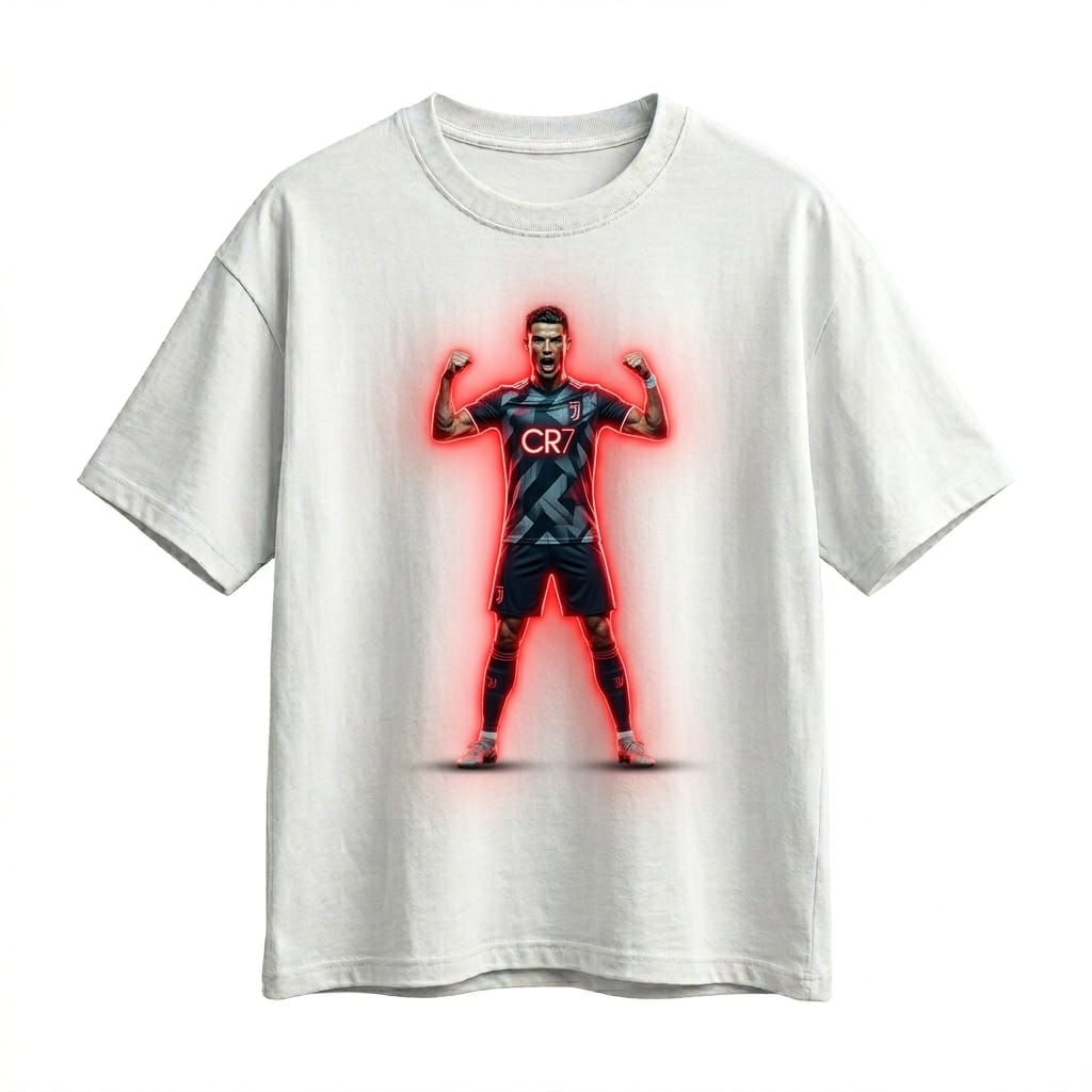 CR7 Inspired Premium Oversized T-Shirt